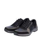 Rieker, 03322-00, Schwarz / Graphit