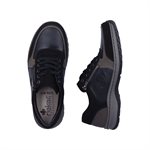 Rieker, 03322-00, Schwarz / Graphit