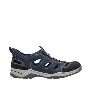 Rieker, 08078-14, Schwarz - Navy