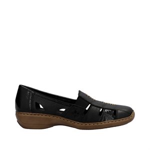 Rieker, 41385-02, Schwarz