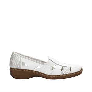 Rieker, 41385-80, Weiss