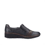 Rieker, 53768-00, Schwarz