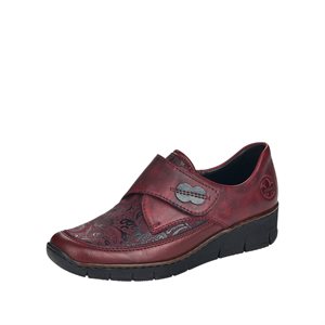 Rieker, 537C0-35, Vinorosso / Vinaccia
