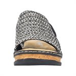 Rieker, 62971-00, Schwarz - Sand