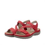 Rieker, 64870-33, Rot - Weiss