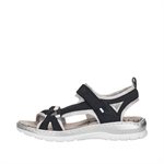 Rieker, 66980-14, sliver flower