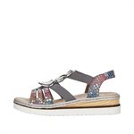 Rieker, 679L4-90, light bleu multi