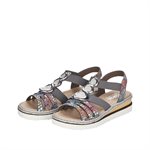 Rieker, 679L4-90, light bleu multi