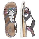 Rieker, 679L4-90, light bleu multi