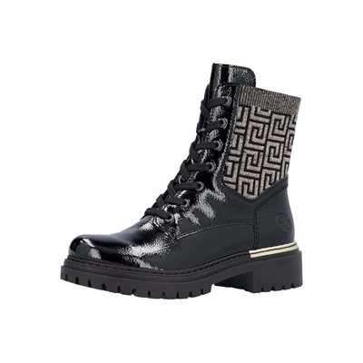 Rieker, 72607-00, botillon Largo noir Rieker, 72607-00, botillon Largo noir