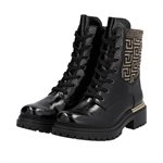 Rieker, 72607-00, botillon Largo noir