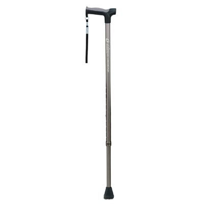 Canne Airgo poignée derby Anthracite Canne Airgo poignée derby Anthracite