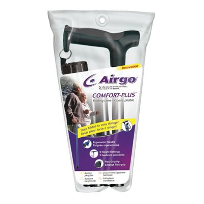 Canne Pliable - AIRGO - Noir Canne Pliable - AIRGO - Noir