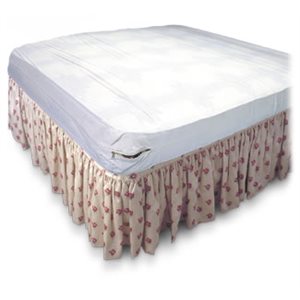 Protecteur de matelas avec fermeture éclair - Double