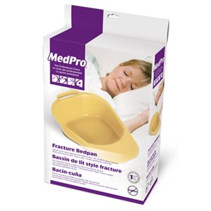 Bassin de lit en plastique ( Fracture bedpan )
