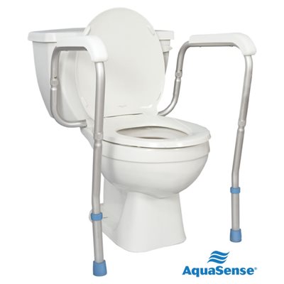Barre d'appui ajustable pour toilette ( AMG ) Barre d'appui ajustable pour toilette ( AMG )