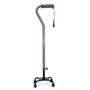 Drive, Canne quadripode base étroite - Antracite