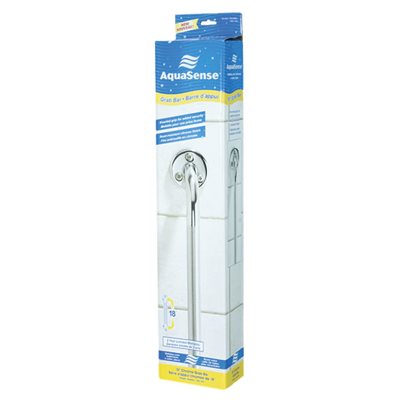 Drive, Barre d'appui striée chromée 18" Drive, Barre d'appui striée chromée 18"