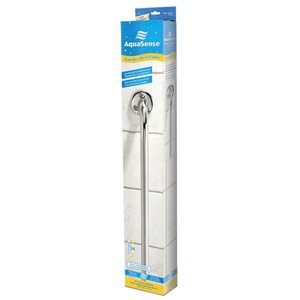 Drive, Barre d'appui striée chromée 24"