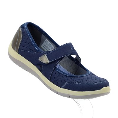 Aravon, Wembly Mary Jane, ABJ03BL, Bleu Aravon, Wembly Mary Jane, ABJ03BL, Bleu