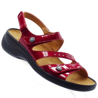 Biotime, Ava Red Patent, Rouge Verni Biotime, Ava Red Patent, Rouge Verni