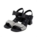 Remonte, D1K51-03, Schwarz - Crema