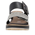 Remonte, D6463-03, Schwarz - Crema