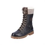 Remonte, D9379-01, Schwarz / Kastanie