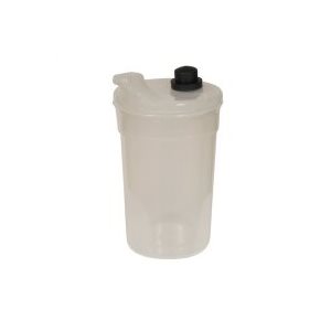 Verre avec valve de contrôle de débit