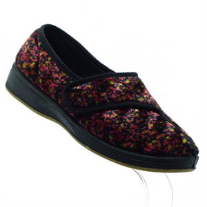 Foamtreads, Jewel 1F - BLACK / RED : BKRD - RV