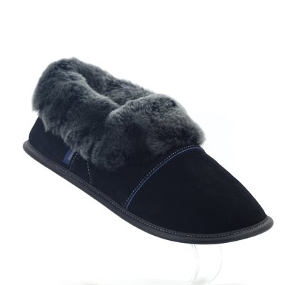 Garneau - 550, Basse Suède Noir ( Mouton Sylver Fox) Garneau - 550, Basse Suède Noir ( Mouton Sylver Fox)