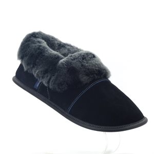 Garneau - 550, Basse Suède Noir ( Mouton Sylver Fox)