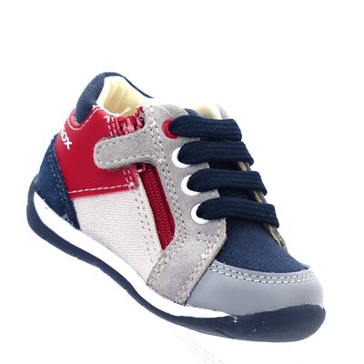 Geox, B820BB, C0665, Marine rouge gris Geox, B820BB, C0665, Marine rouge gris