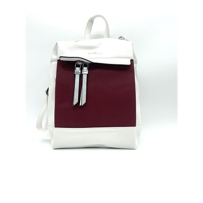 Sac à main, Manocchio, 87155, White / Burg Sac à main, Manocchio, 87155, White / Burg