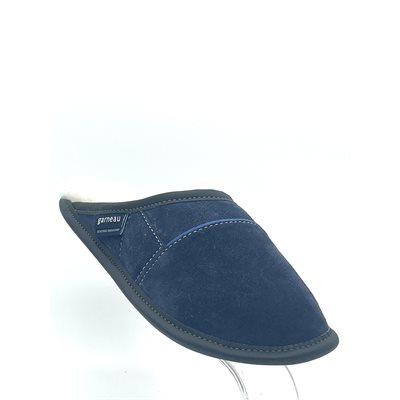 Garneau, 350, Mule Suède - Marine Garneau, 350, Mule Suède - Marine