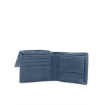 Hunt, Portefeuille en Cuir, Noir