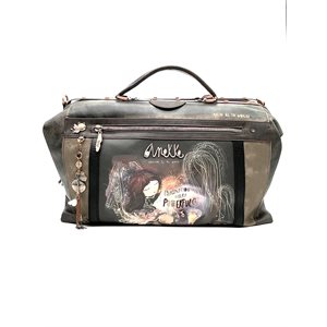 Anekke, Sac de voyage, Noir / Multi