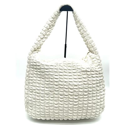 Pixie Mood, Sac à bandoulière XL Waffle, Coconut Cream Pixie Mood, Sac à bandoulière XL Waffle, Coconut Cream
