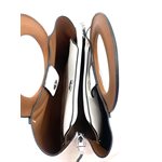 Papillon,Sac a Main,Blanc Cognac