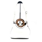 Papillon,Sac a Main,Blanc Cognac