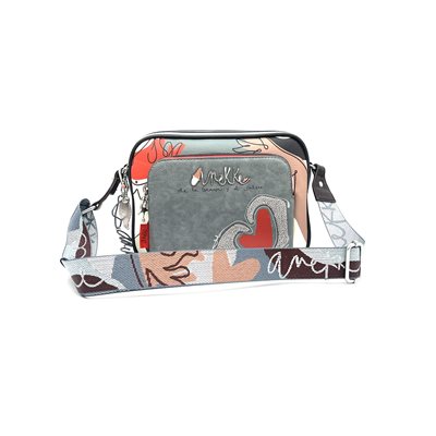 Anekke, Sac a main bandouliere, Beige / Multi Anekke, Sac a main bandouliere, Beige / Multi
