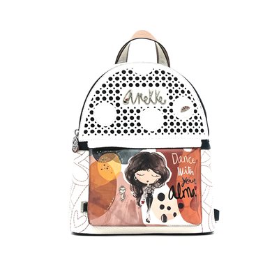 Anekke, Sac a dos, Beige / Multi Anekke, Sac a dos, Beige / Multi