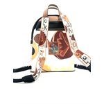 Anekke, Sac a dos, Beige / Multi