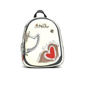Anekke, Sac a dos, Beige / Multi