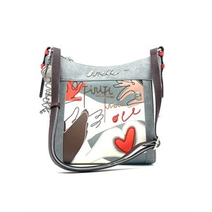 Anekke, Sac a main bandouliere, Beige / Multi