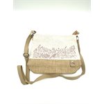 JAK'S, Sac à main, Reglisse- Beige