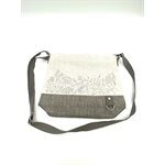 JAK'S, Sac à main, Reglisse- Gris