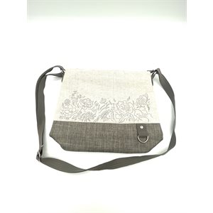 JAK'S, Sac à main, Reglisse- Gris