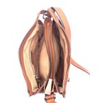 LaDiva, Sac à main à bandoulière, Cognac