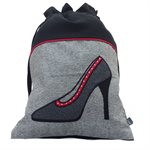 SOU-008-POI, Shoes Bag, Poivre / Pepper